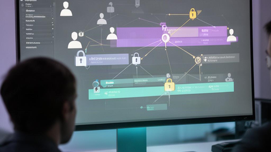 IT administrator assigning role-based permissions in a remote access console