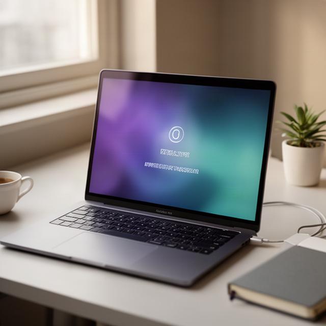 Secure remote support session displayed on a laptop in a quiet office