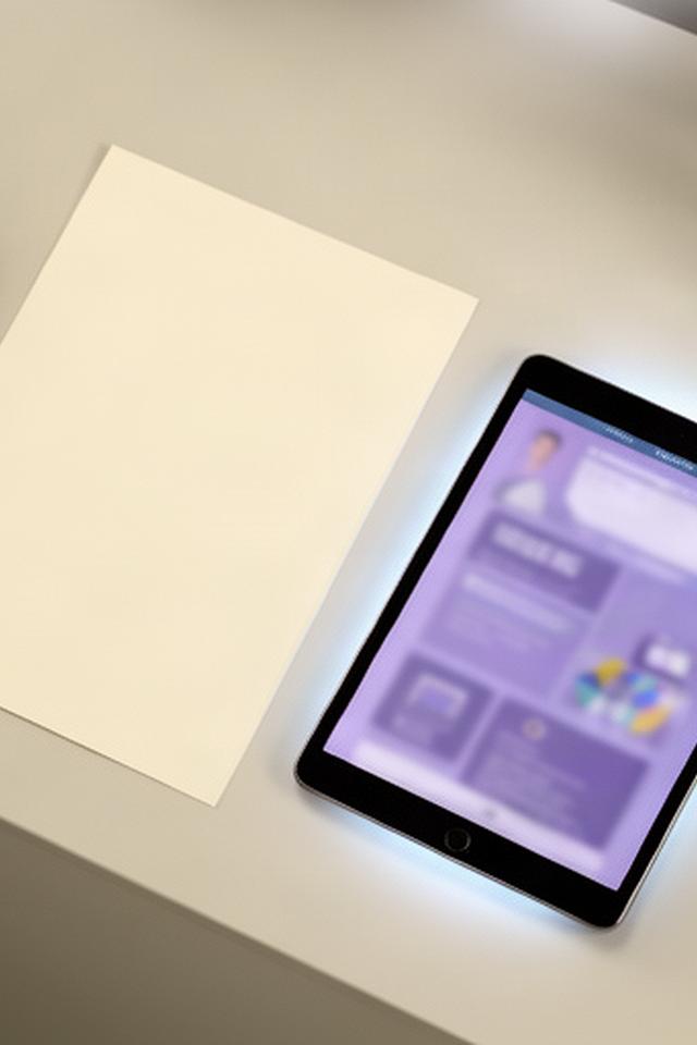 Signed digital document beside a tablet displaying a secure customer service portal